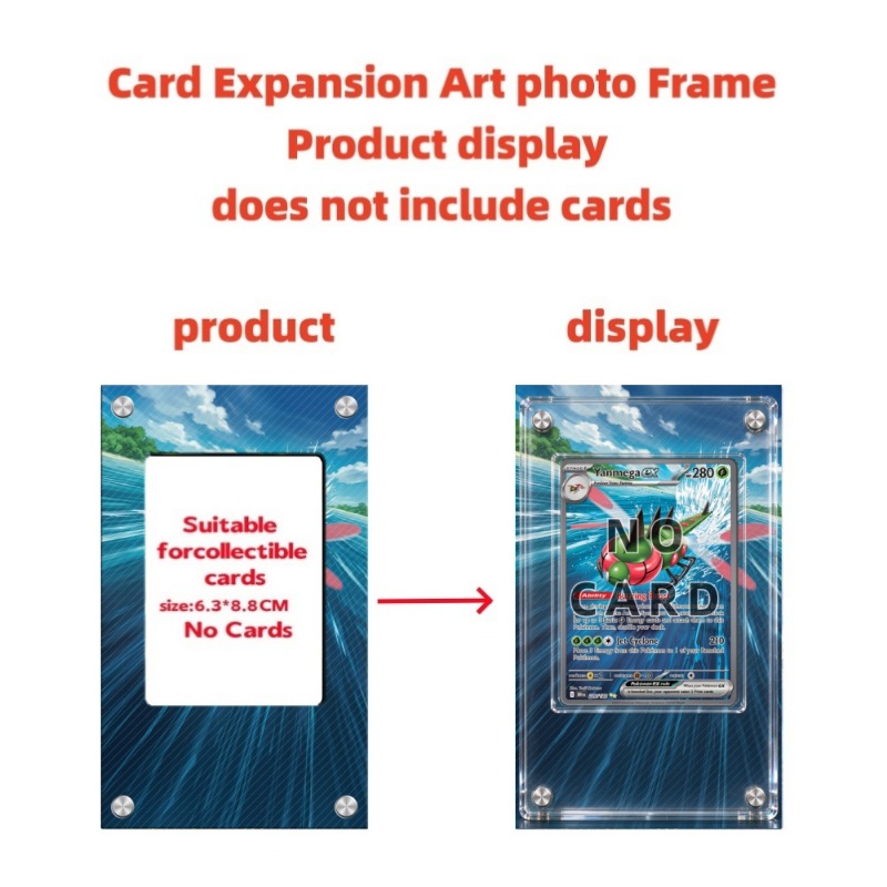 Music - High-definition Acrylic Anime Battle Card Display