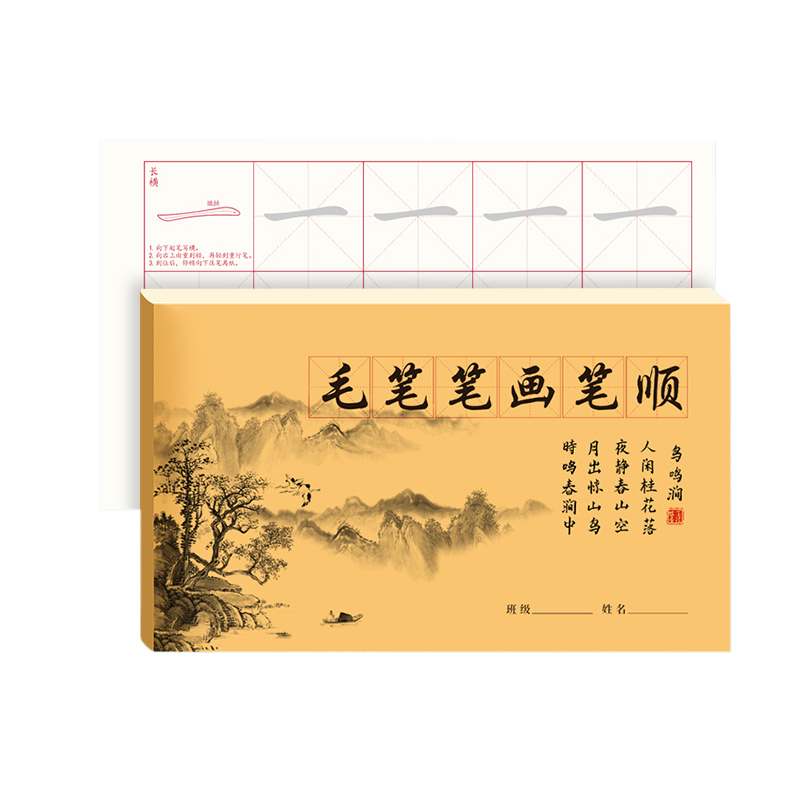 Chinese Calligraphy Practice Book - Regular Script Calligraphy Copybook Chinese Character