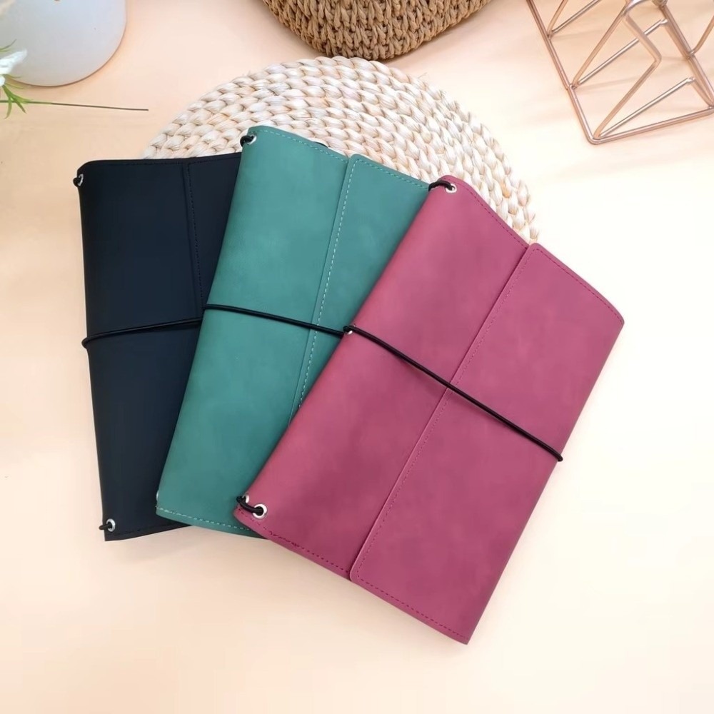 Refillable Notebook Organizer  - Vintage Leather Journal Notebook 评论和价格