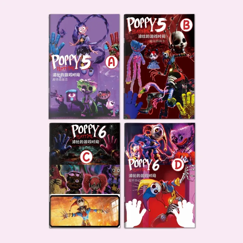 Cute Game Poppy Playtimes Seri - Stationery Books 评论和价格
