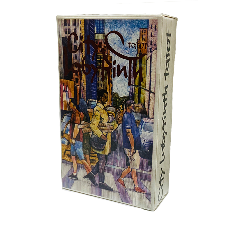 City Labyrinth Tarot Cards 78  - Tarot Deck With Guidebook 评论和价格