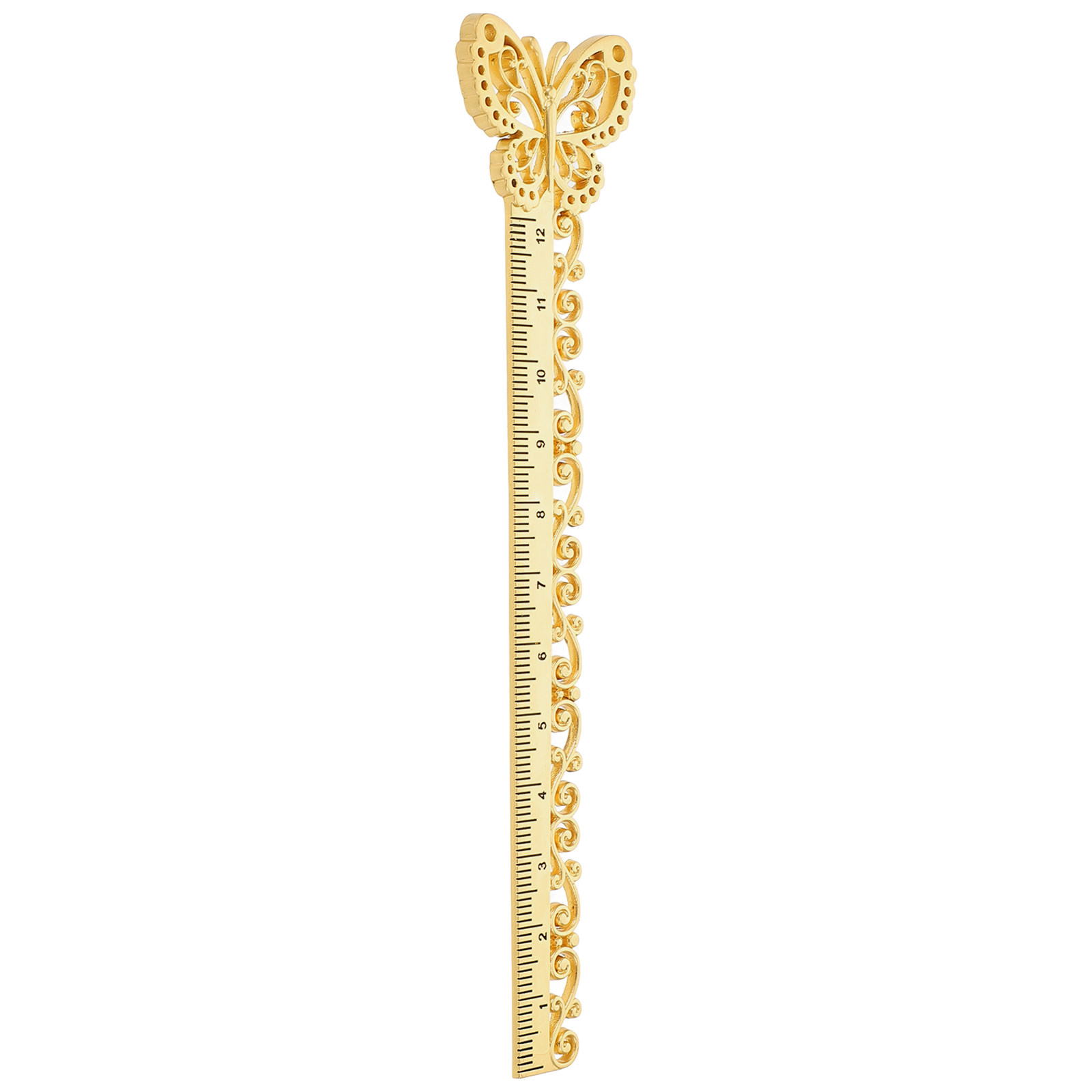 Alloy Bookmark Ruler Hollow Me - Stationery Books 评论和价格