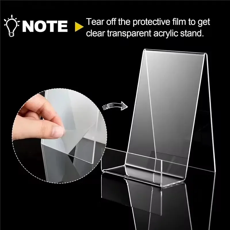 1/2/4Pcs Clear Acrylic Book Di - Clear Acrylic Book Stand Holder 评论和价格