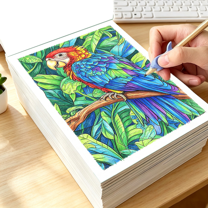 Adult Animal Coloring Book Lit - Adult Coloring Book Stress Relief 评论和价格