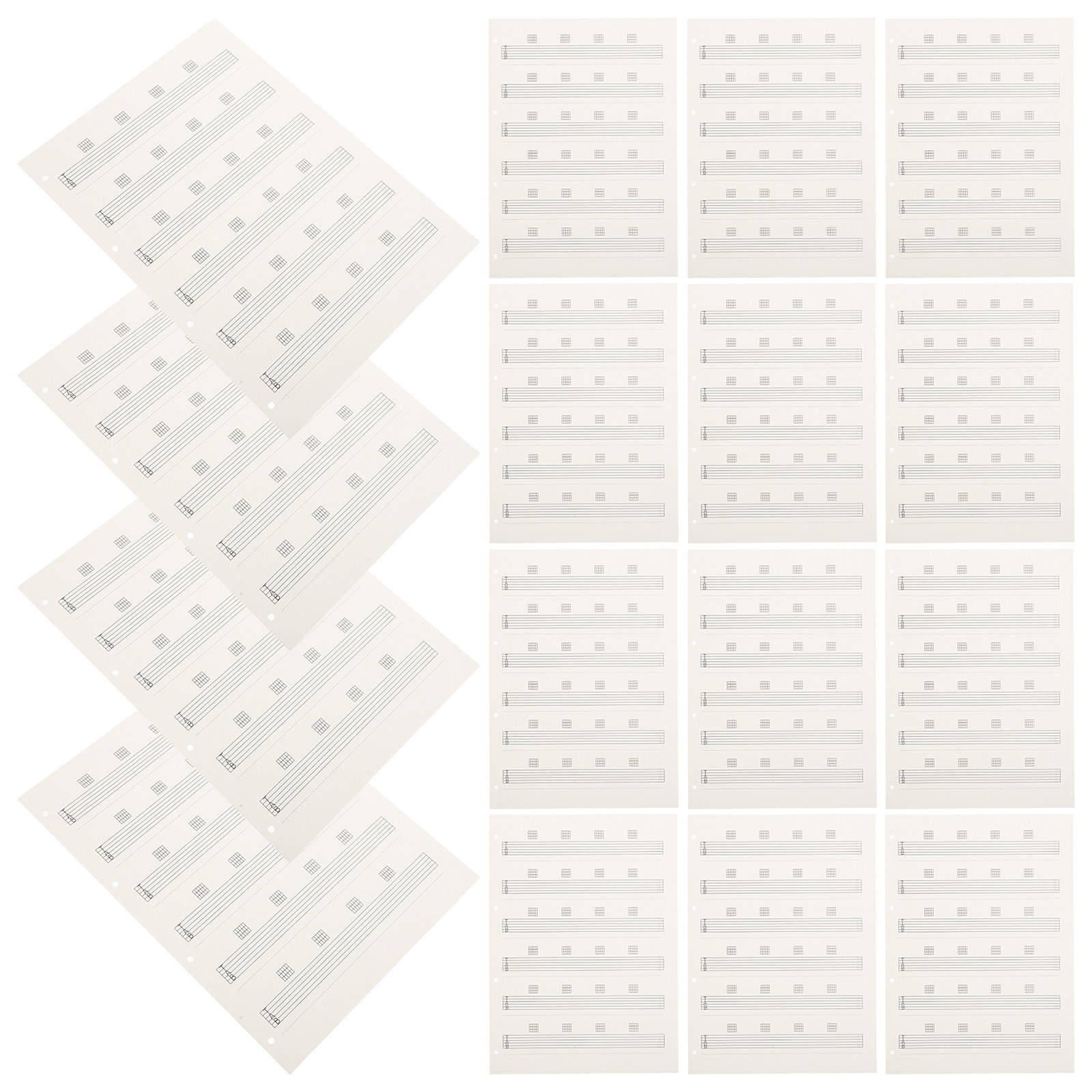 85Pcs Portable Blank Music She - Blank Sheet Music Notebook 评论和价格