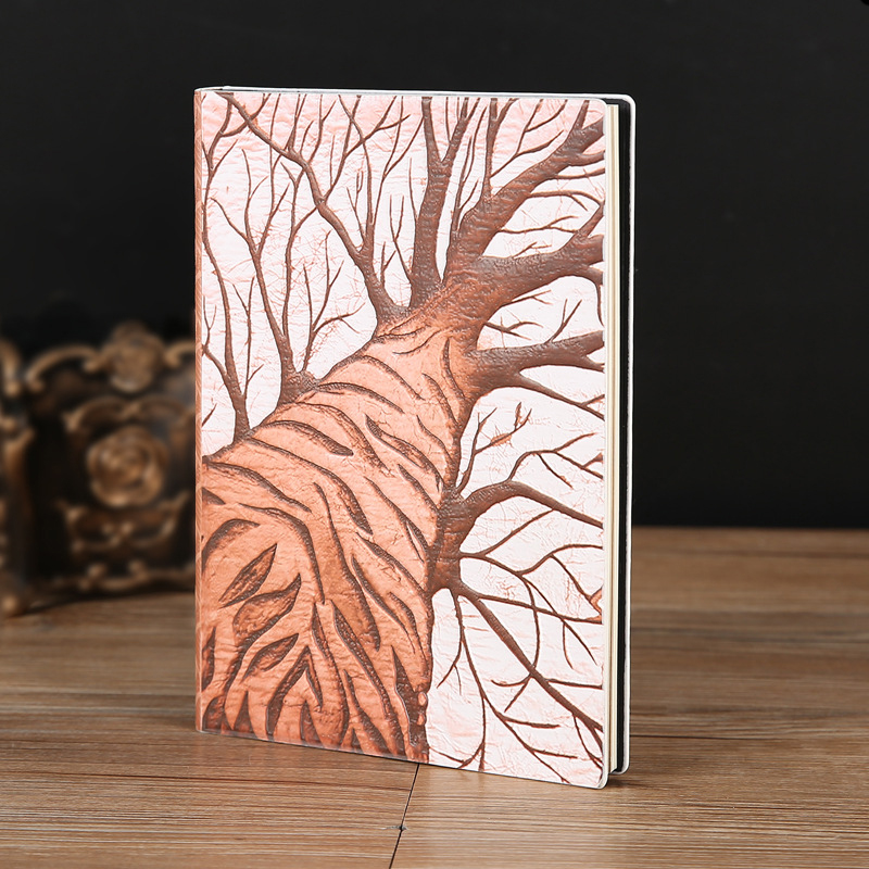 Vintage Big Tree PU Leather No - Vintage Leather Journal Notebook 评论和价格