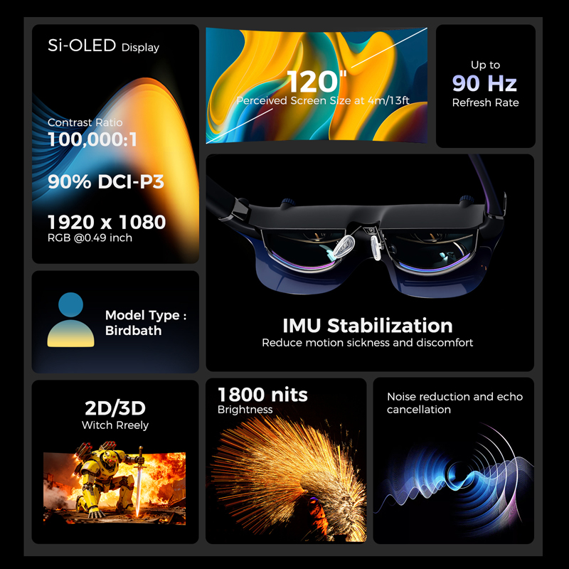 Factory Custom Smart Ar Glasse - Movies 评论和价格