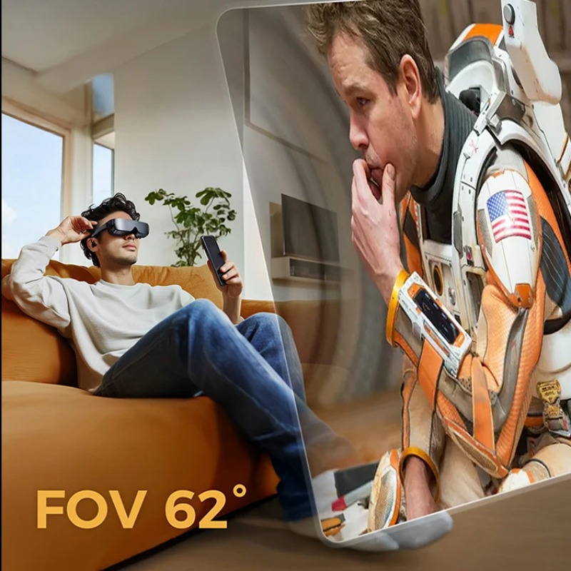 3D Smart Glasses With Display  - Movies 评论和价格